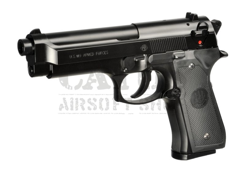 Manualny airsoftowy Beretta M9 World Defender Umarex Czarny 