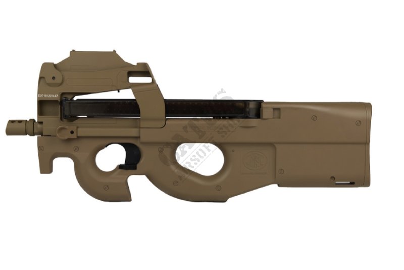 Pistolet airsoftowy Cybergun FN P90 z kolimatorem Tan 