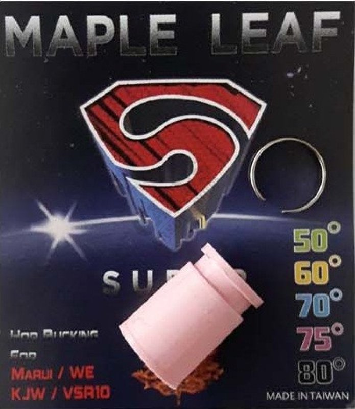 Airsoft Hop-up guma Super 75° Maple Leaf Roza 