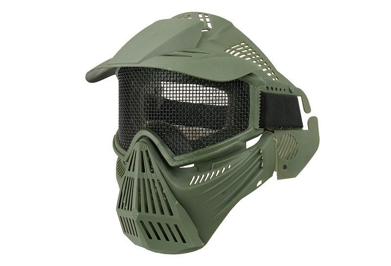 Maska Guardian mesh V1 Guerilla Tactical Oliwka 