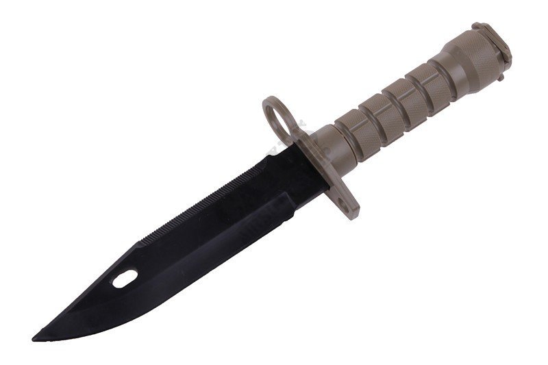 Nóż treningowy Bagnet M9 ACM Tan 