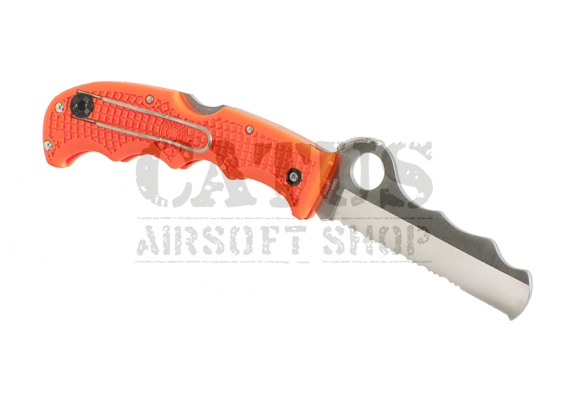 Nóż C79 Assist Rescue Spyderco pomarańczowy