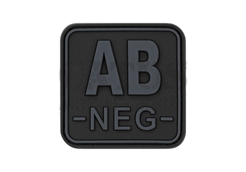 Velcro patch 3D AB Neg Black 