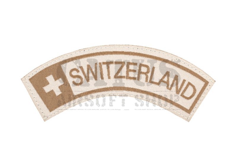 Naszywka na rzep Switzerland Claw Gear Pustynia 