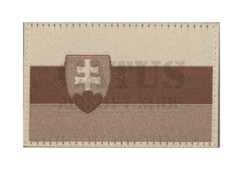 Naszywka na rzep z flagą Słowacji Claw Gear Pustynia 