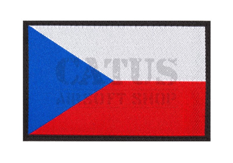 Naszywka na rzep z flagą Republiki Czeskiej Kolor 