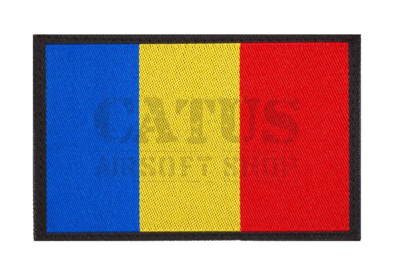Naszywka na rzep z flagą Rumunii Kolor 