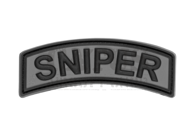 Naszywka na rzep 3D Sniper Tab Czarny 
