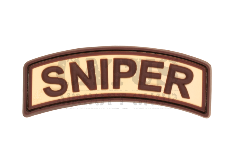 Naszywka na rzep 3D Sniper Tab Pustynia 