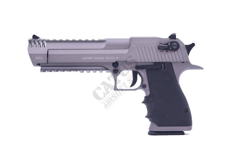 CyberGun pistolet airsoft GBB Desert Eagle L6 Co2 Srebro 