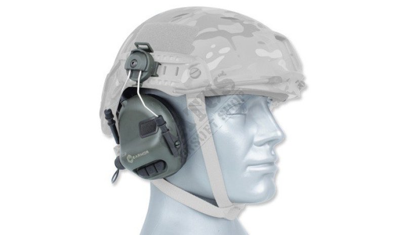 Headphones for airsoft helmet FAST M31H Earmor Foliage Green 