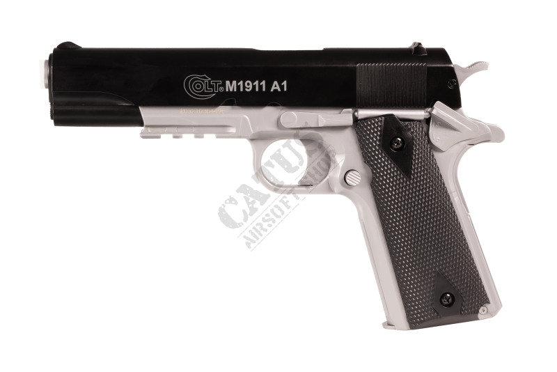Instrukcja obsługi pistoletu airsoftowego CyberGun Colt 1911 A1 HPA metalowy suwak Dual Tone 2 
