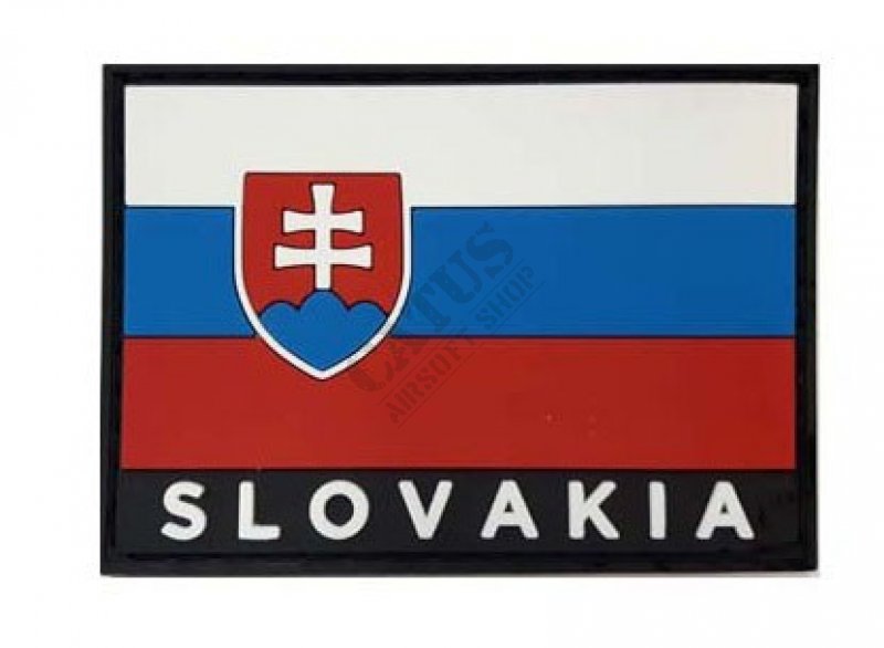 Velcro obliž 3D zastava Slovaška Barva 