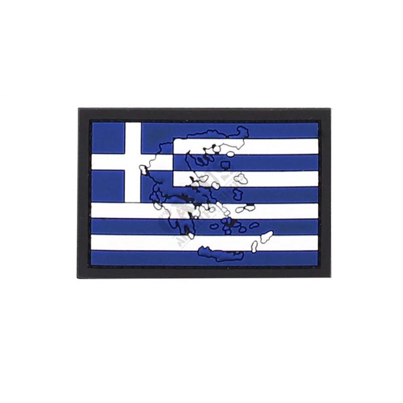 Naszywka na rzep 3D z flagą Grecji 101 INC  