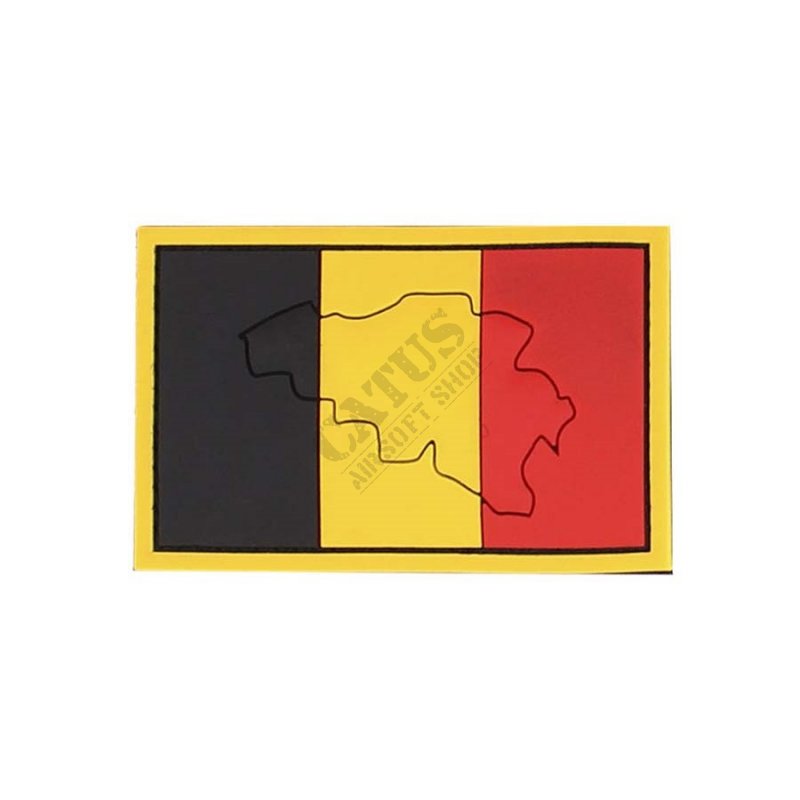 Naszywka na rzep 3D z flagą Belgii 101 INC  