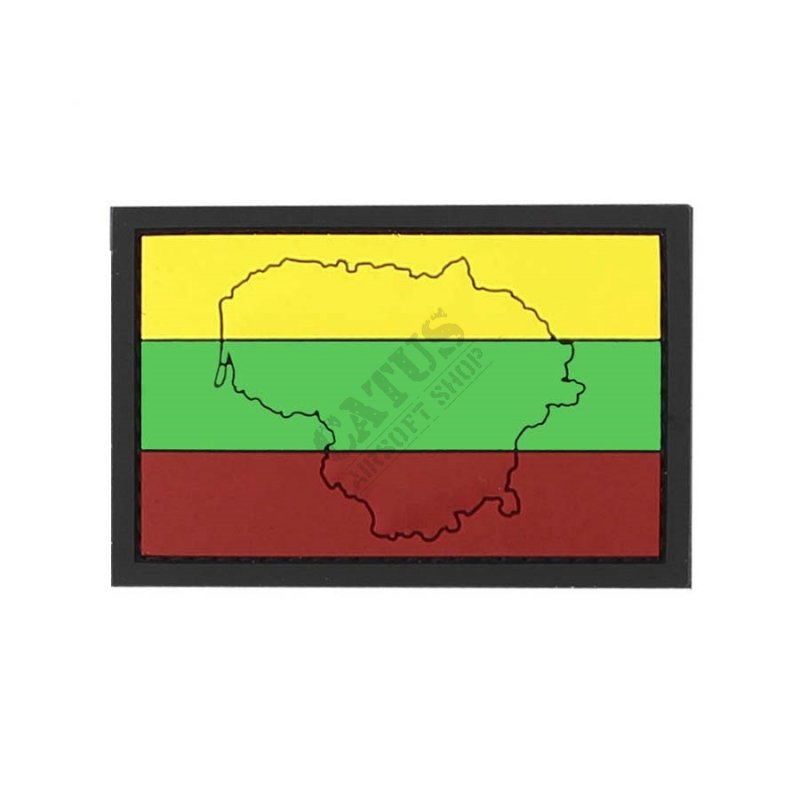 Naszywka na rzep 3D flaga Litwy 101 INC  