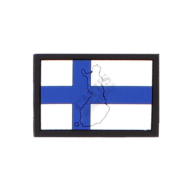 Écusson velcro 3D drapeau de la Finlande 101 INC  