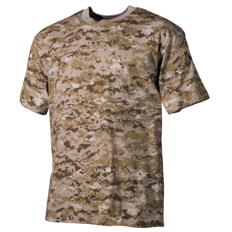 Koszulka US z krótkim rękawem MFH Digital Desert M