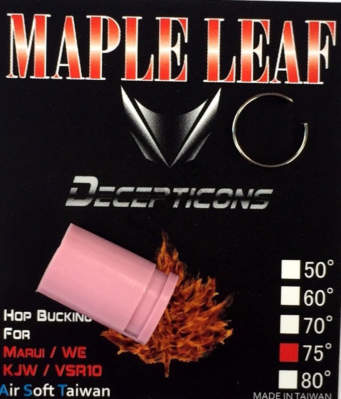 Guma Airsoft Hop-up Decepticons 75° Maple Leaf Różowy 