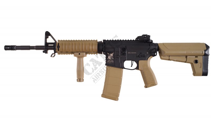 Delta Armory pistolet airsoftowy M4 AR15 RIS Charlie Pół opalenizny 