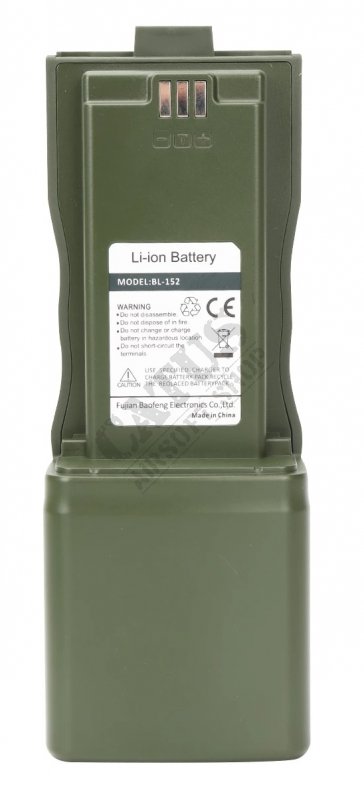 Bateria do radiotelefonu AR-152 Baofeng Oliwka 