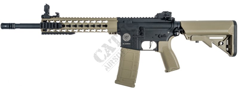 Pistolet airsoftowy Grand Power M4 AR15 KeyMod 10" Charlie Pół opalenizny 