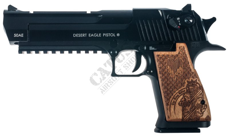 Pistolet airsoftowy CyberGun GBB Desert Eagle .50 Poker Limited Edition CO2 Czarny 