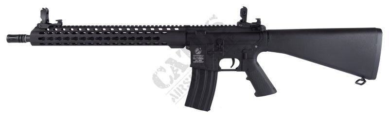 Pistolet airsoftowy CyberGun Colt M16 Keymod Czarny 