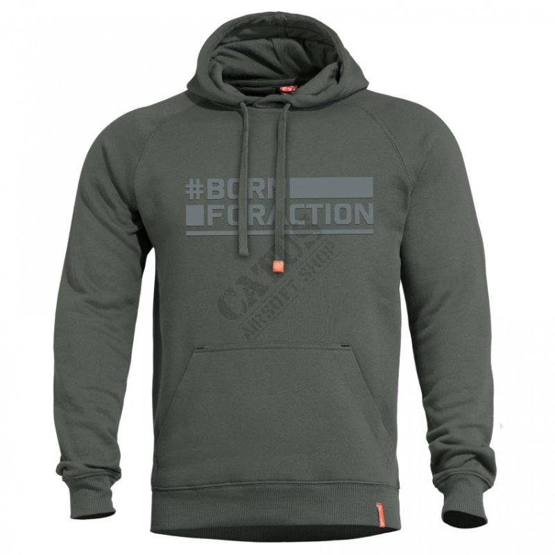 Hoodie Phaeton "Born For Action" Pentagon Camo zielony XL
