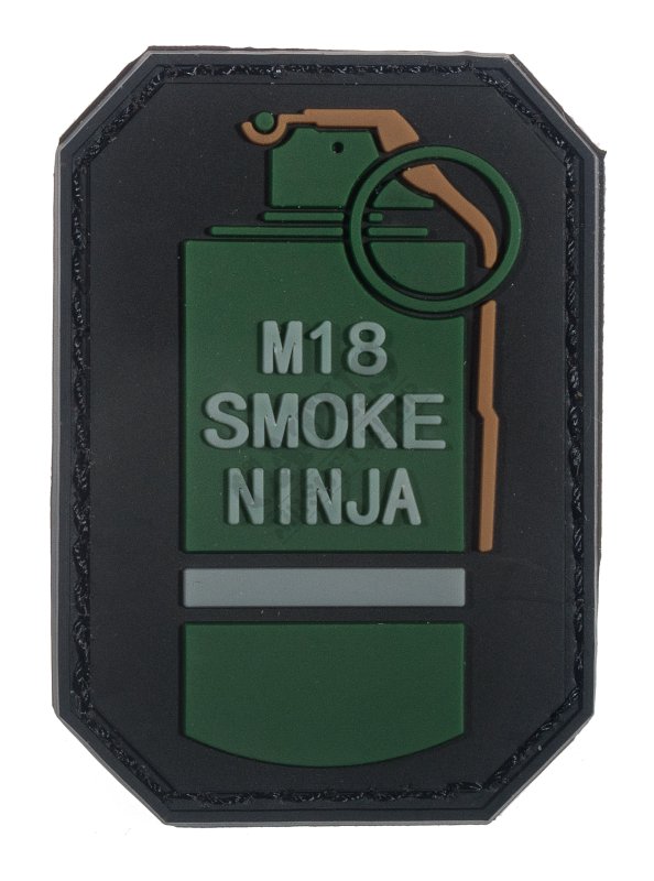Naszywka na rzep 3D Smoke Delta Armory Zielony 