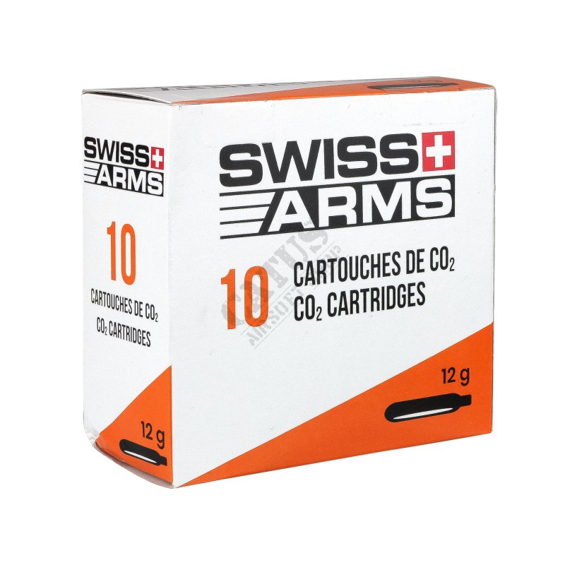 Bomba CO2 12g zestaw 10szt Swiss Arms  