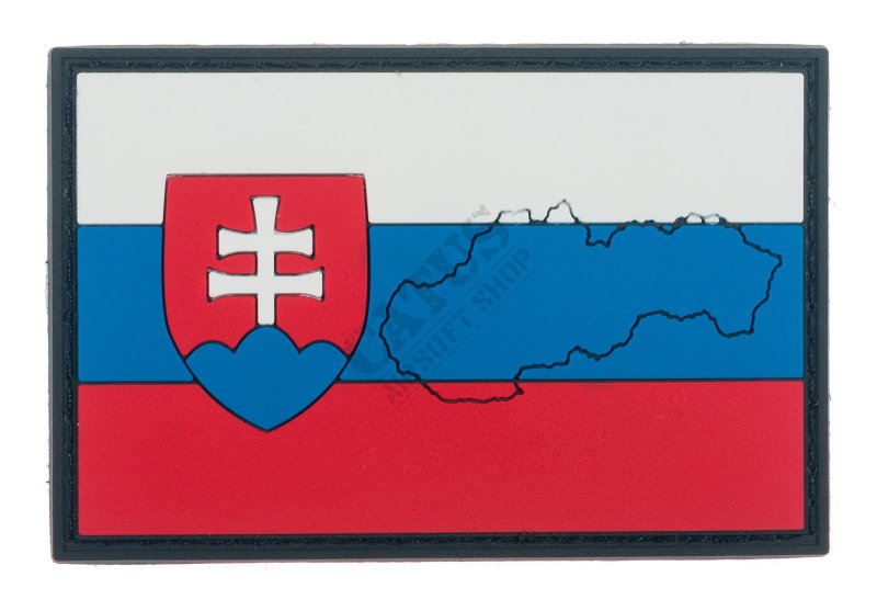 Naszywka na rzep 3D z flagą Słowacji Delta Armory Kolor 