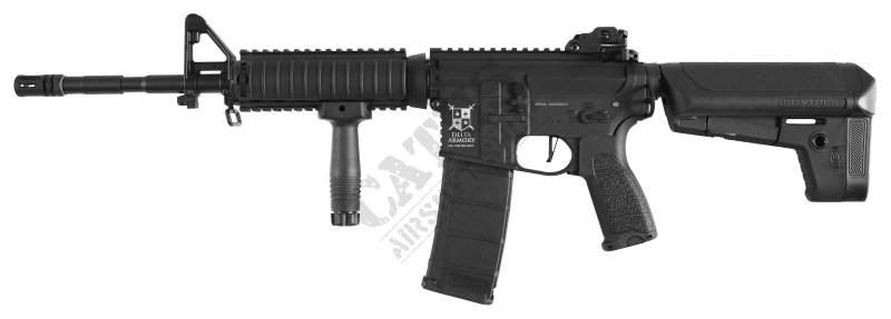 Delta Armory pistolet airsoftowy M4 AR15 RIS Charlie Czarny 