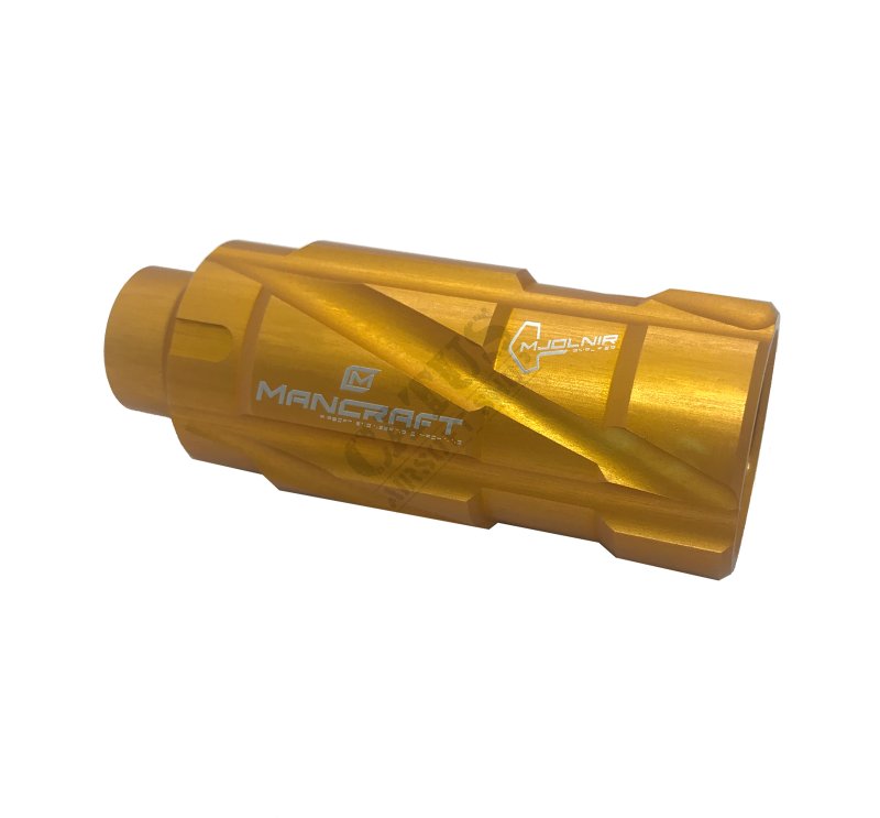 Amplificateur de son Airsoft Amplificateur Mjolnir Mancraft Gold