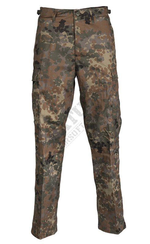 Spodnie kamuflażowe typu BDU Mil-Tec Flecktarn S