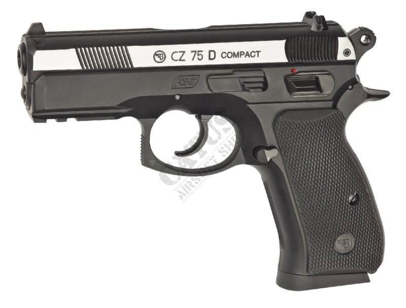 Pistolet pneumatyczny ASG CZ 75D Compact 4,5 mm CO2 NBB Podwójny dźwięk 