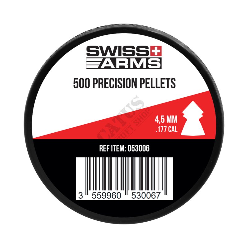 Śrut, śruciny kal. 4,5mm 500szt Swiss Arms  