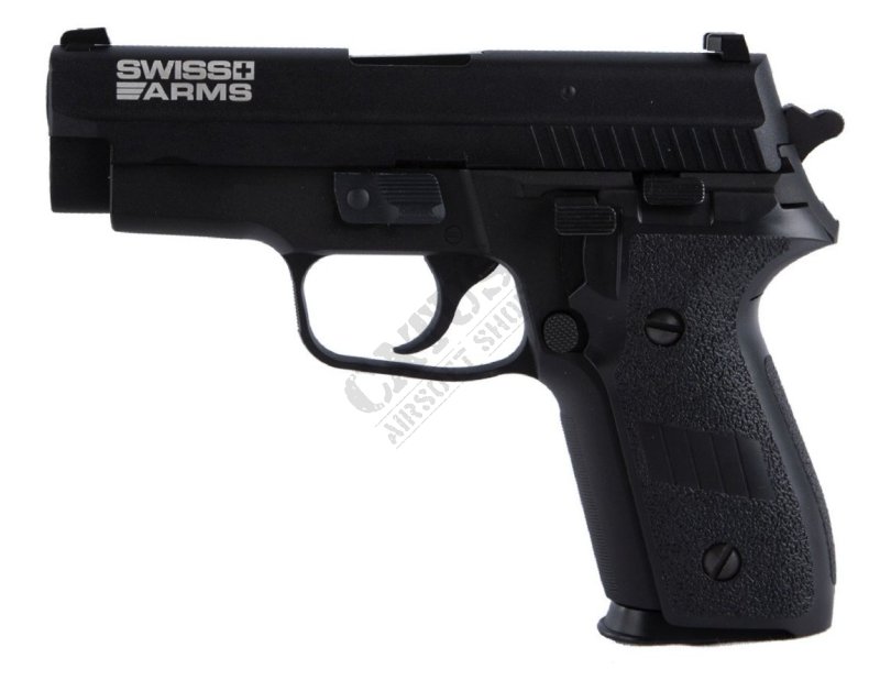 Pistolet airsoftowy WE GBB SA Navy P229 Green Gas Czarny 