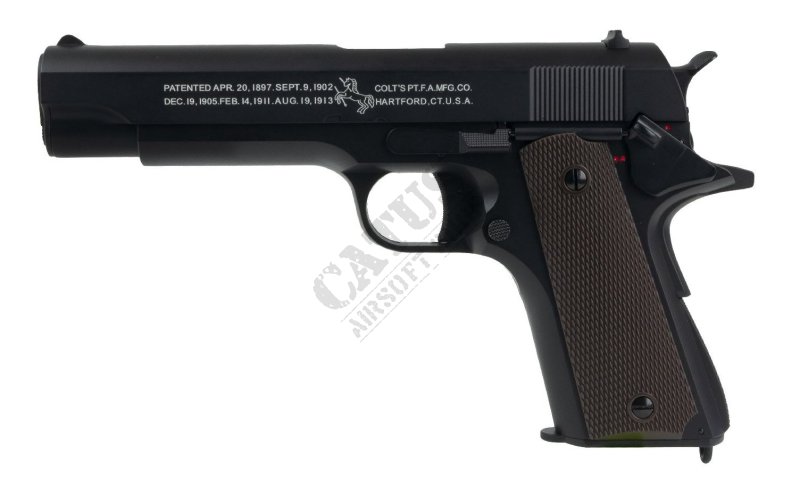 Pistolet airsoftowy Cybergun AEP Colt 1911 Metalowy suwak  