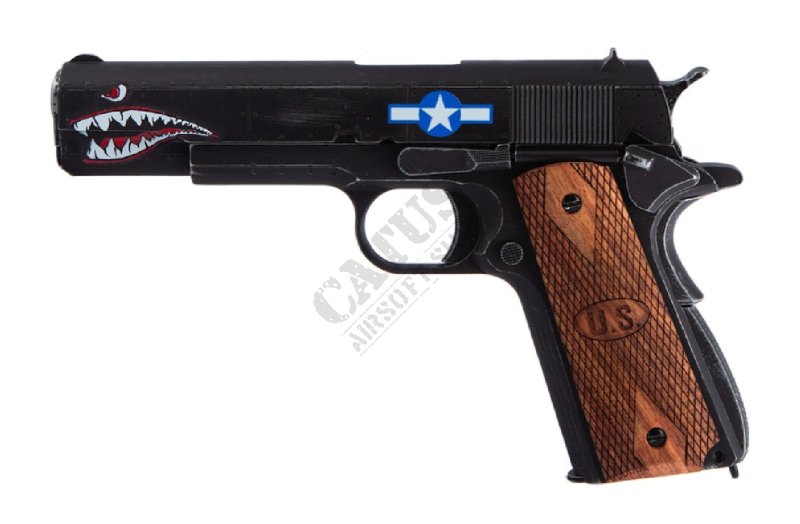 Armorer Works pistolet airsoft GBB 1911 SQUADRON Green Gas  
